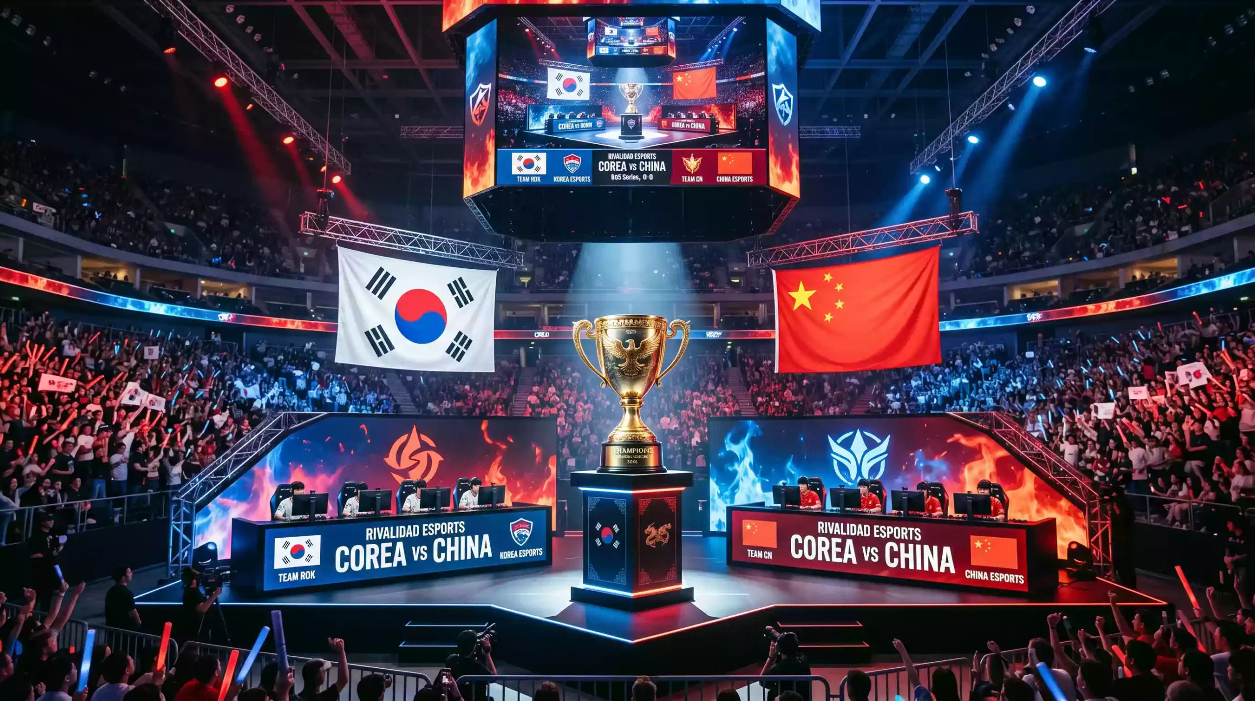Rivalidad LCK vs LPL en apuestas de League of Legends