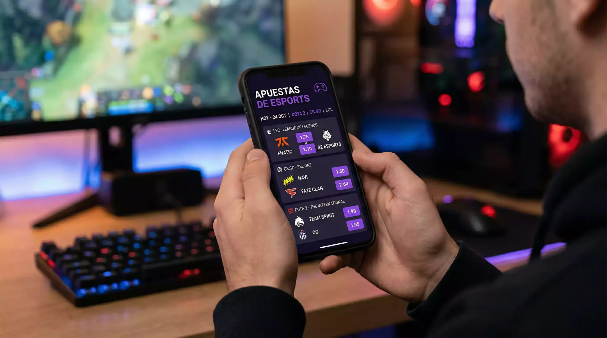 Tipos de mercados de apuestas en League of Legends